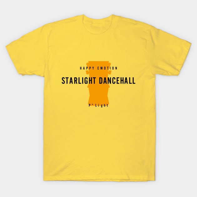 Starlight Dancehall (Yellow) T-Shirt by CommonSans